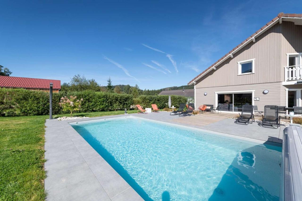 Chalet Du Bien-Etre 15P. Piscine,Spa, Hammam,Petanque,Basket Gérardmer Exterior photo